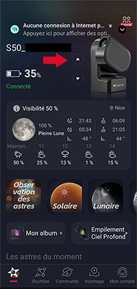 monter la caméra du Seestar monter la caméra du Seestar