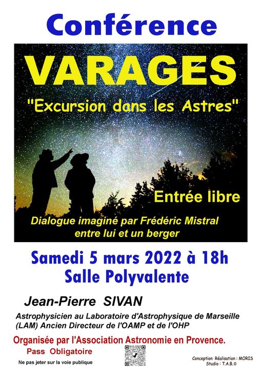 conference excursion dans les astres