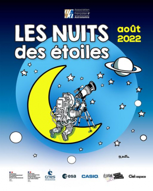 affiche nuit des etoiles 2022