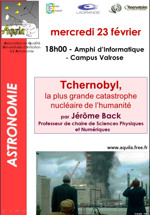conférence auila : Tchernobyl