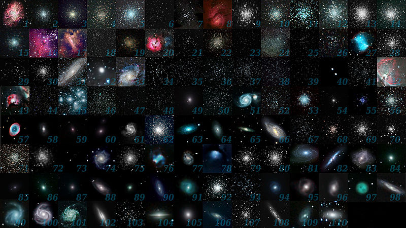 All messier objects 800