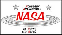 Logo association NASA