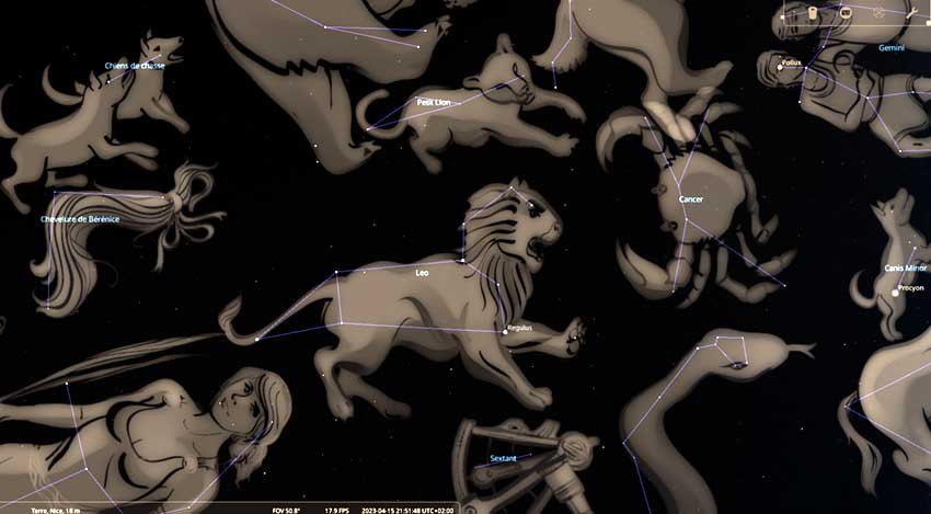 constellation du Lion
