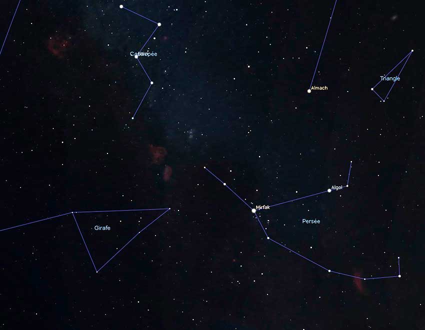 constellation de Persée