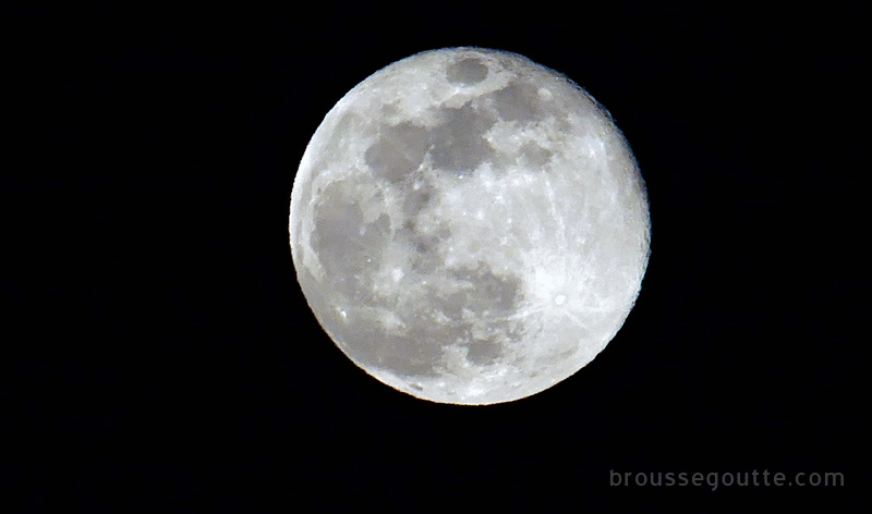 lune gibbeuse du 21 mars 2019