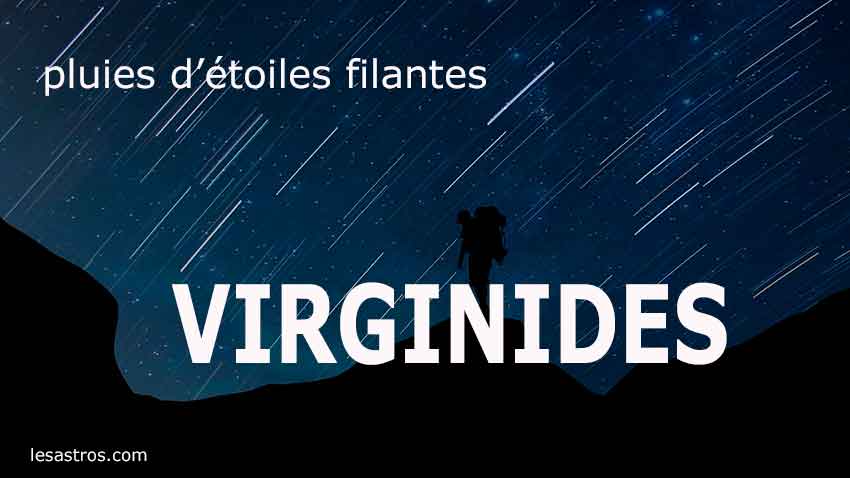 pluies étoiles filantes Virginides