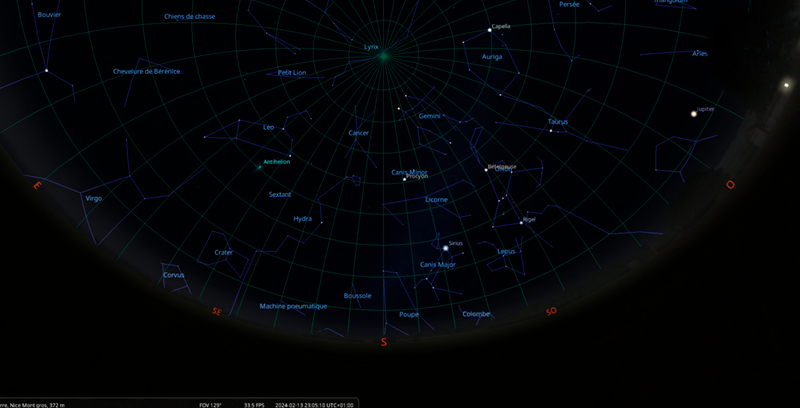 carte du ciel 2024021 sud
