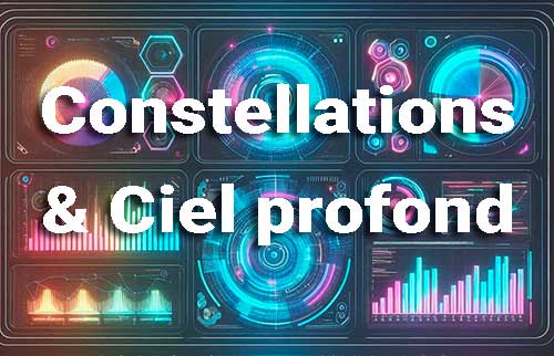 constellations et ciel profond à observer ce mois